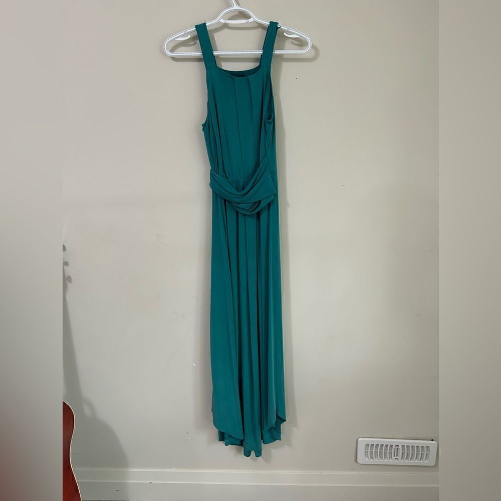 Anthropologie Maeve Green Sleeveless Dress
